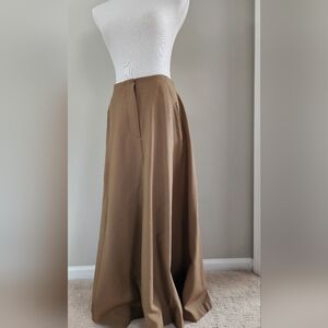 DKNY Tan Maxi Skirt